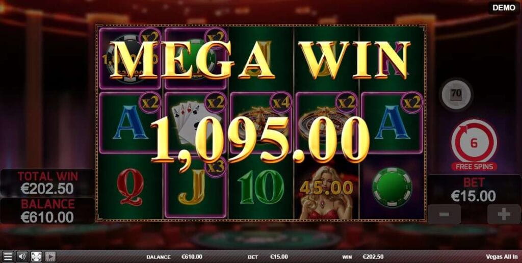 Vegas All In | Slot Game Review | Red Rake Gaming