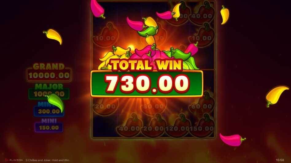 3 Chillies and Joker Hold and Win | Slot Game Review | Playson