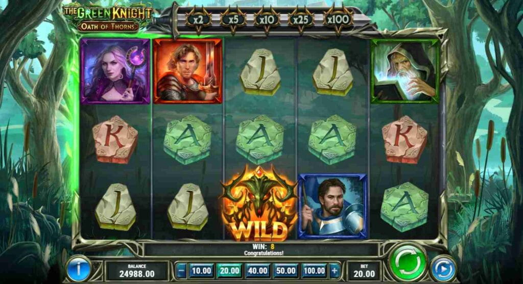 The Green Knight Oath of Thorns | Slot Game Review