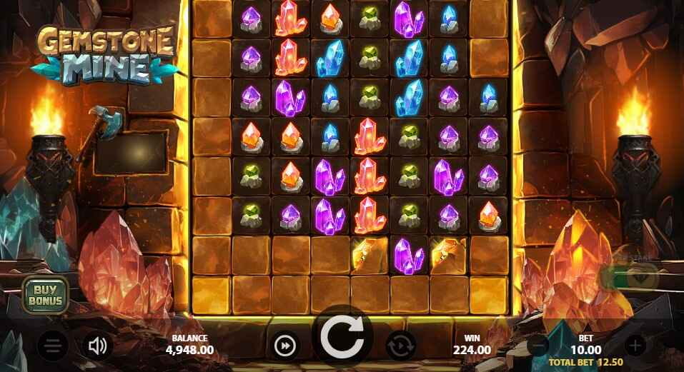 Gemstone Mine | Slot Game Review | Stakelogic