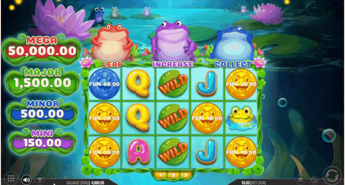 3 Mad Frogs | Slot Game Review | Iron Dog Studio