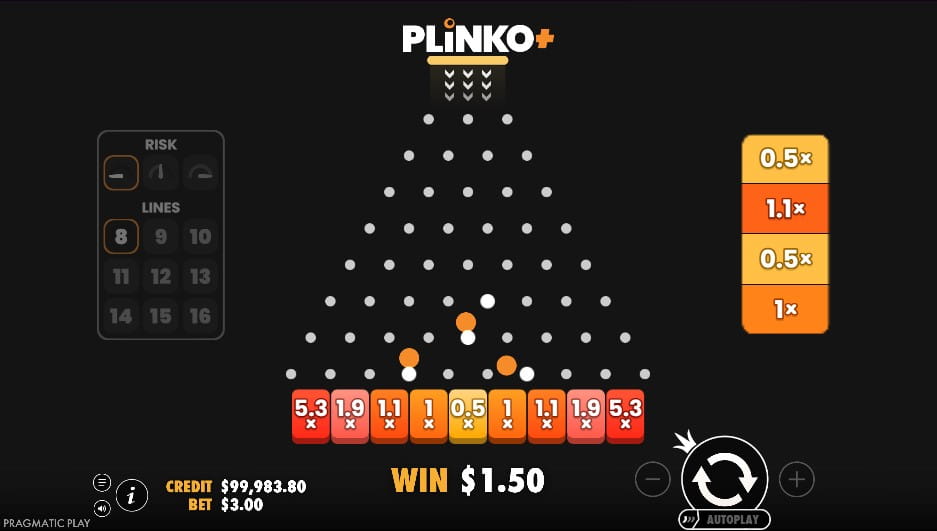 Plinko+ | Game Review | Pragmatic Play