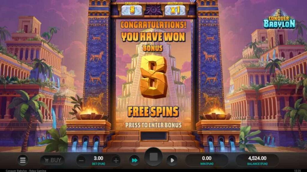 Conquer Babylon | Slot Game Review | Relax Gaming