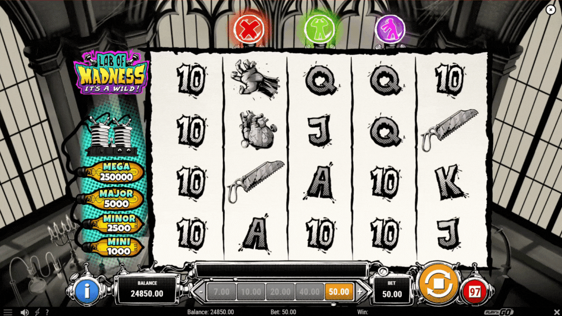 Lab of Madness It’s A-Wild! | Slot Game Review | Play’n GO