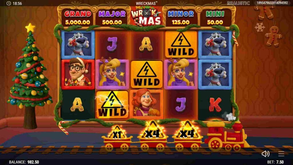 Wreckmas | Slot Game Review | Realistic Games