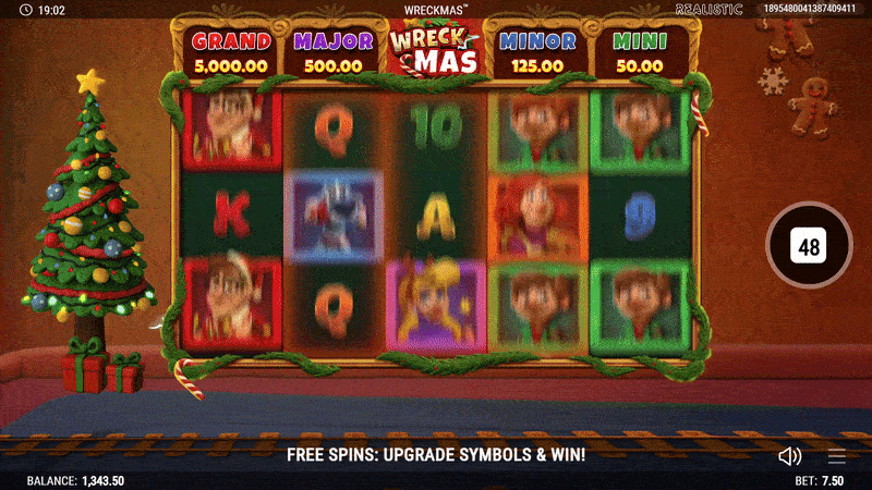 Wreckmas | Slot Game Review | Realistic Games