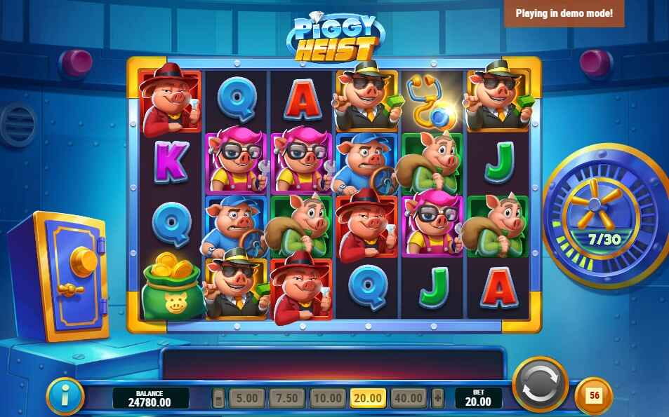 Piggy Heist | Slot Game Review | Play&rsquo;n GO 🐷