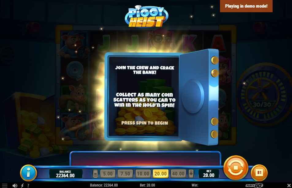 Piggy Heist | Slot Game Review | Play&rsquo;n GO 🐷