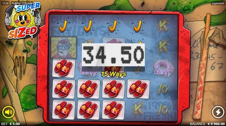 Supersized | Slot Review | Play Now 🍟