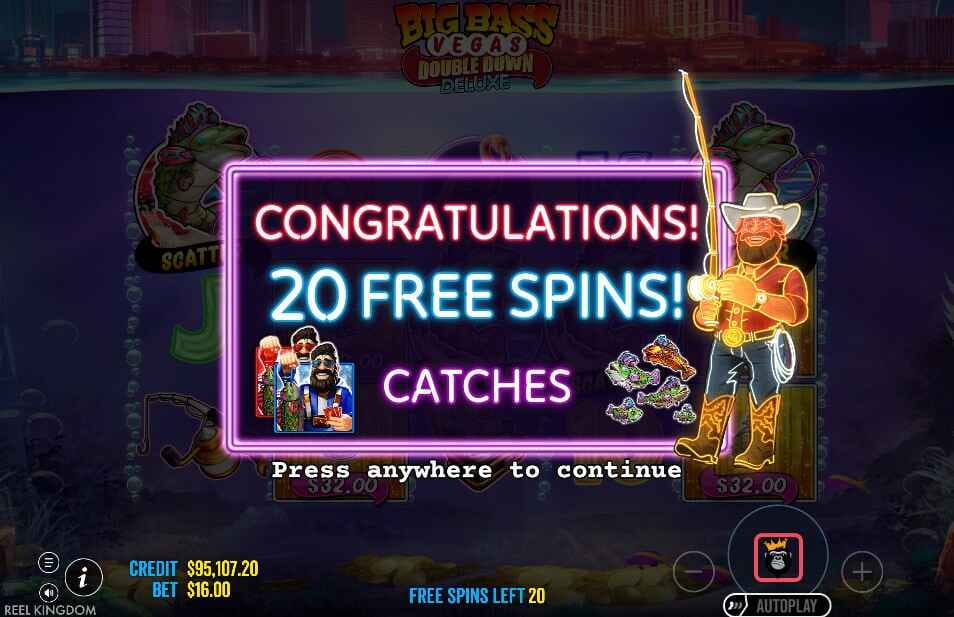 Big Bass Vegas Double Down Deluxe | Slot Game Review ✨🐟✨