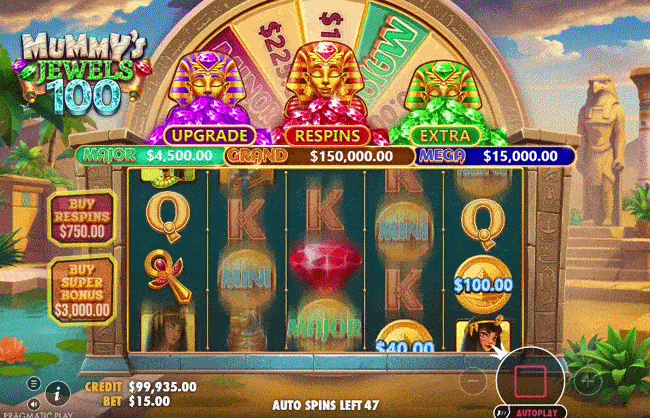 Mummy’s Jewels 100 | Slot Review | Play Now ☥