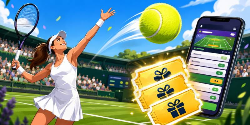 Triple Play Wimbledon | Get &pound;15 in ACCA Free Bets