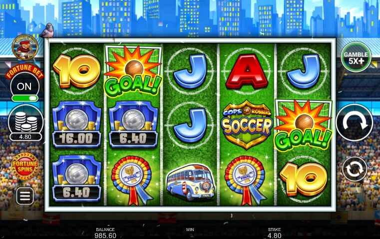 Cops &lsquo;n&rsquo; Robbers Bigger Big Money Soccer | Slot Review ⚽