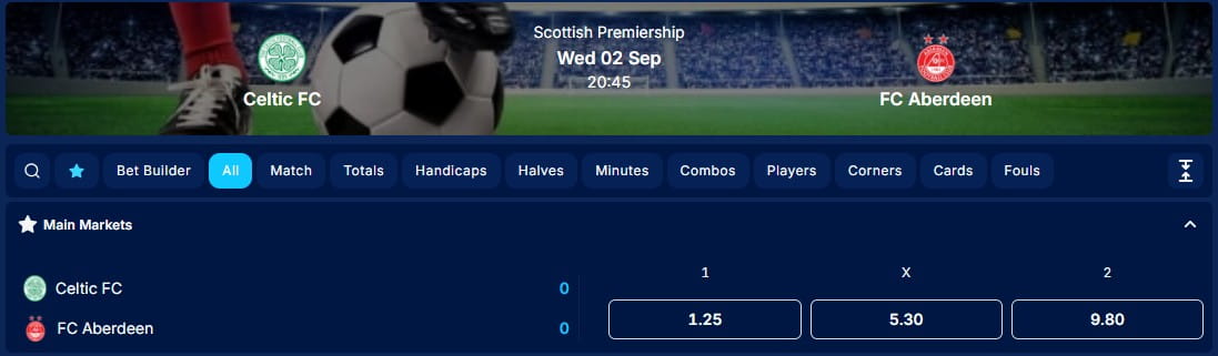 Celtic vs Aberdeen Preview and Betting Tips 2026